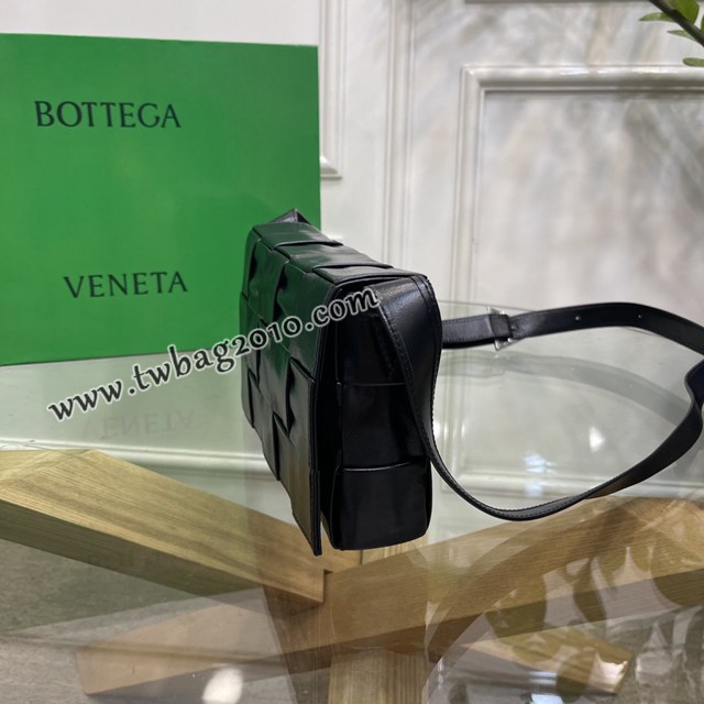 Bottega veneta高端女包 KF0022 寶緹嘉CASSETTE五格油臘皮女包 BV經典款小牛皮編織單肩斜挎包  gxz1349